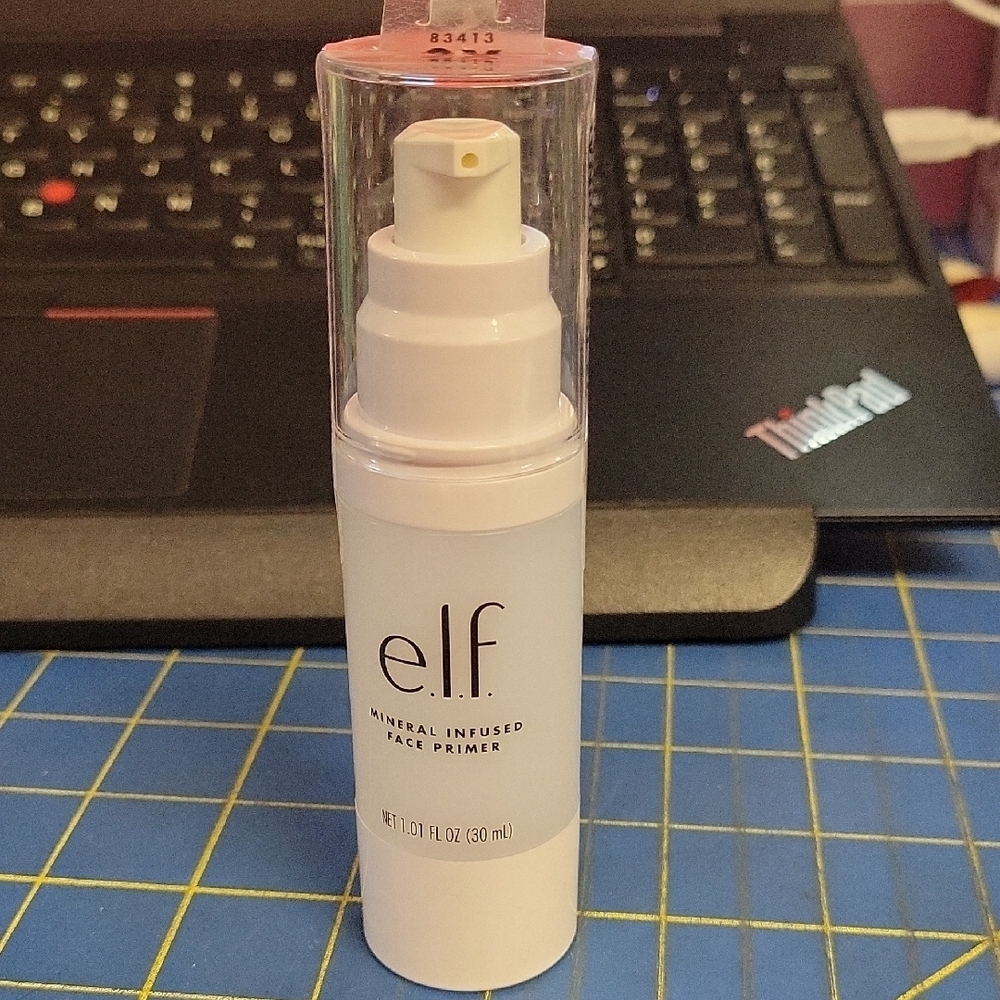 ELF Mineral Infused Face Primer 30ml New Sealed Pump Bottle